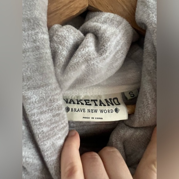 Naketano Hoodie Brave New World, size small - Picture 3 of 4